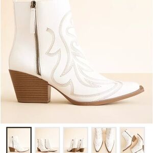 Elegant Beige Ankle Booties